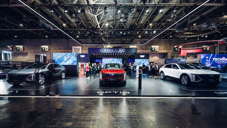 CADILLAC LYRIQ ET CADILLAC OPTIQ : DEBUTS REMARQUES AU SALON DE L'AUTO DE PARIS